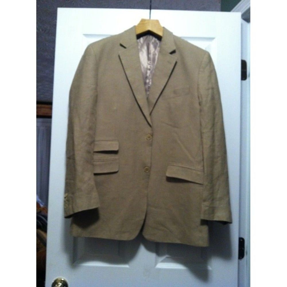 Murano MURANO MENS 100%LINEN SPORT COAT JACKET BLAZER SIZE: M Size US M / EU 48-50 / 2 - 3 Thumbnail