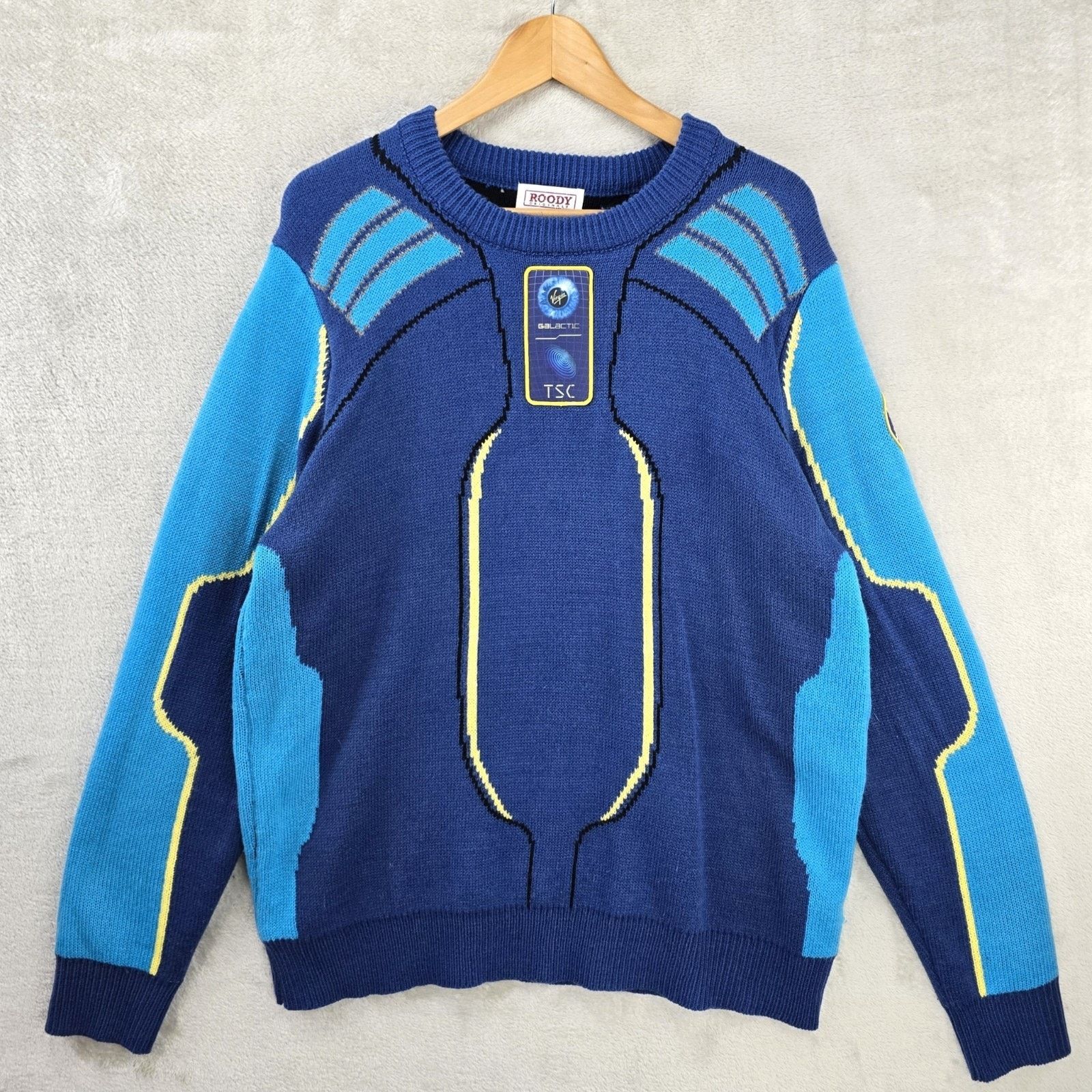 Other Roody Virgin Galactic TSC Sweater Mens XL Spaceship Company Size US XL / EU 56 / 4 - 1 Thumbnail