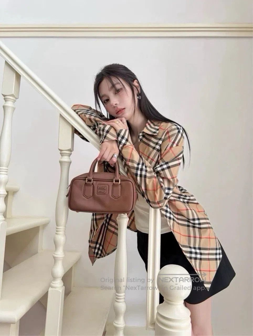 Burberry burberry classic check long sleeve shirt jacket. Size S / US 4 / IT 40 - 8 Thumbnail