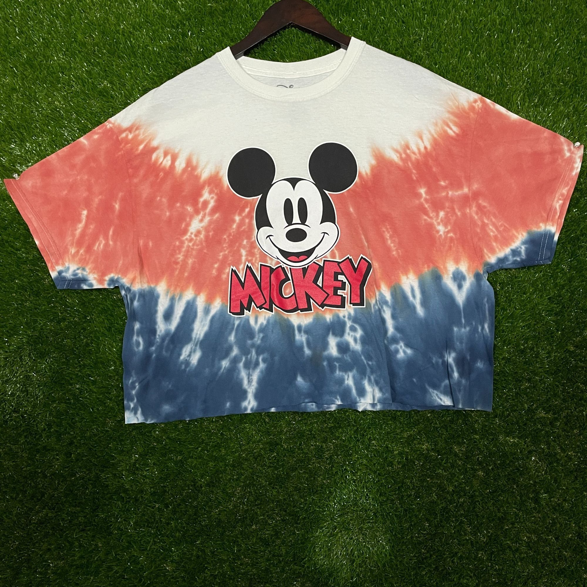 Mickey Mouse Mickey Mouse Crop Top Tie-dye T-shirt size XL Size XL / US 12-14 / IT 48-50 - 4 Thumbnail