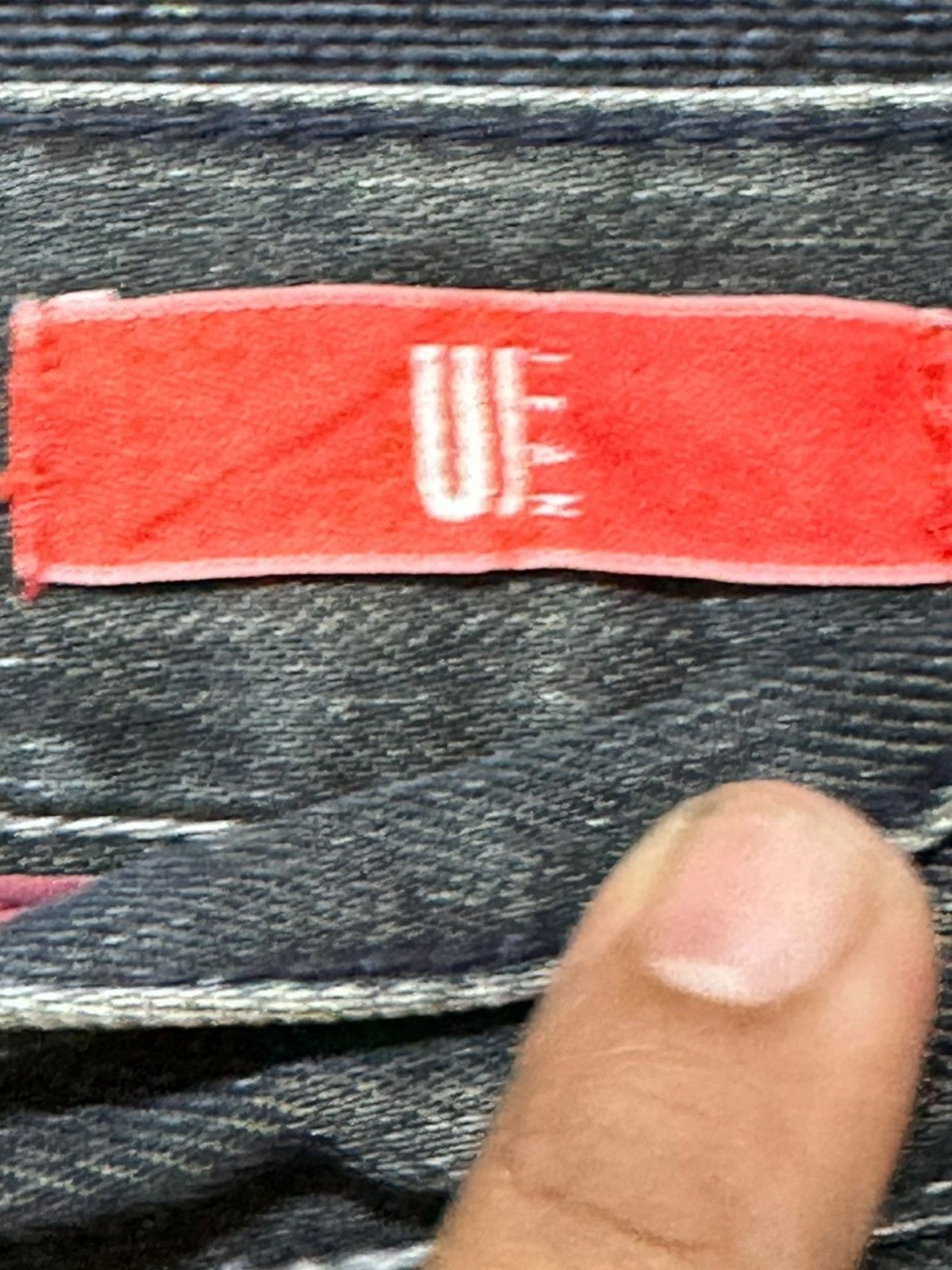 Purple Brand Vintage UJ Jeans Faded Whiskers Honeycomb Grunge Denim Size US 33 - 5 Thumbnail