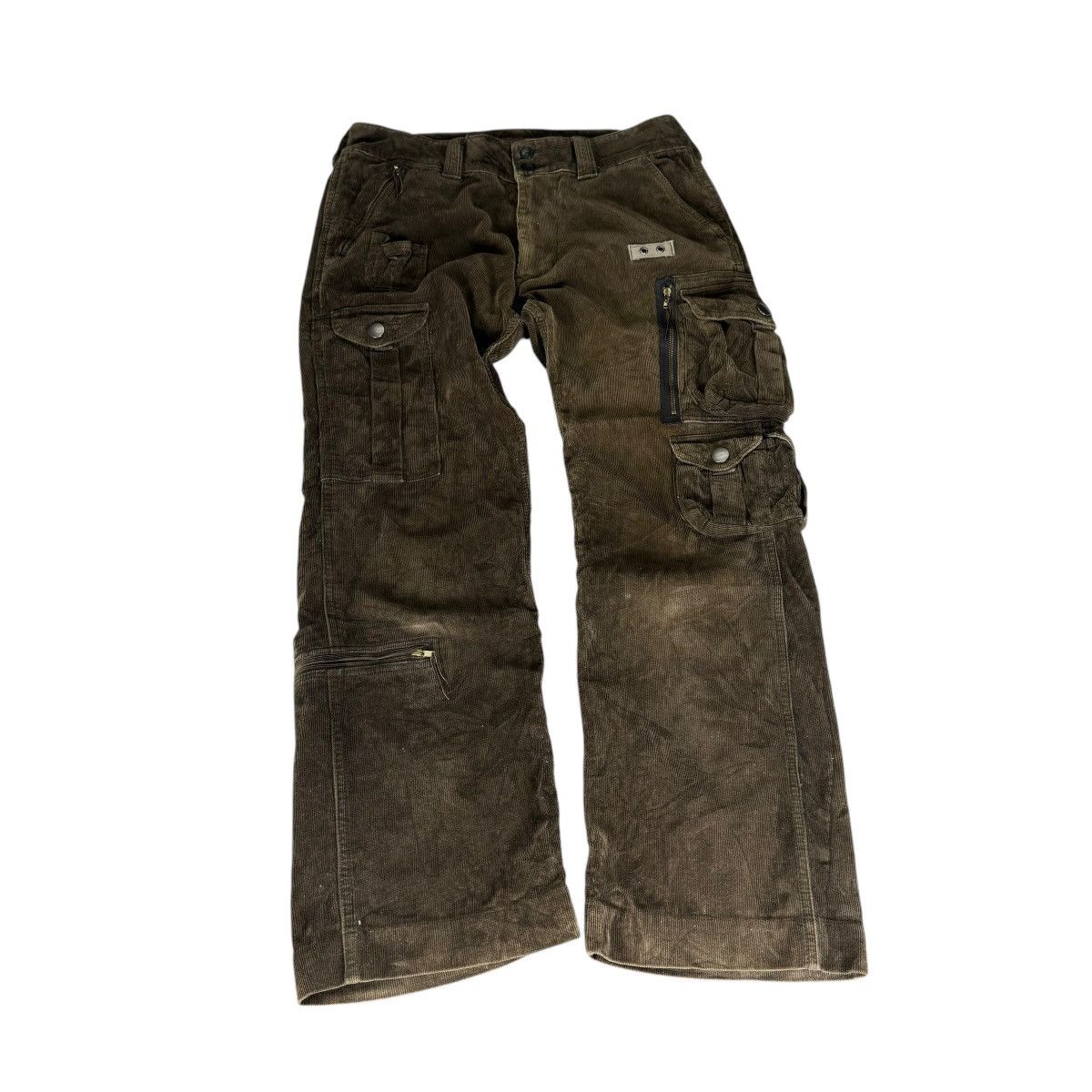Journal Standard 🌟JOIURNAL STANDARD CORDUROY CARGO TACTICAL PANTS Size US 32 / EU 48 - 2 Thumbnail