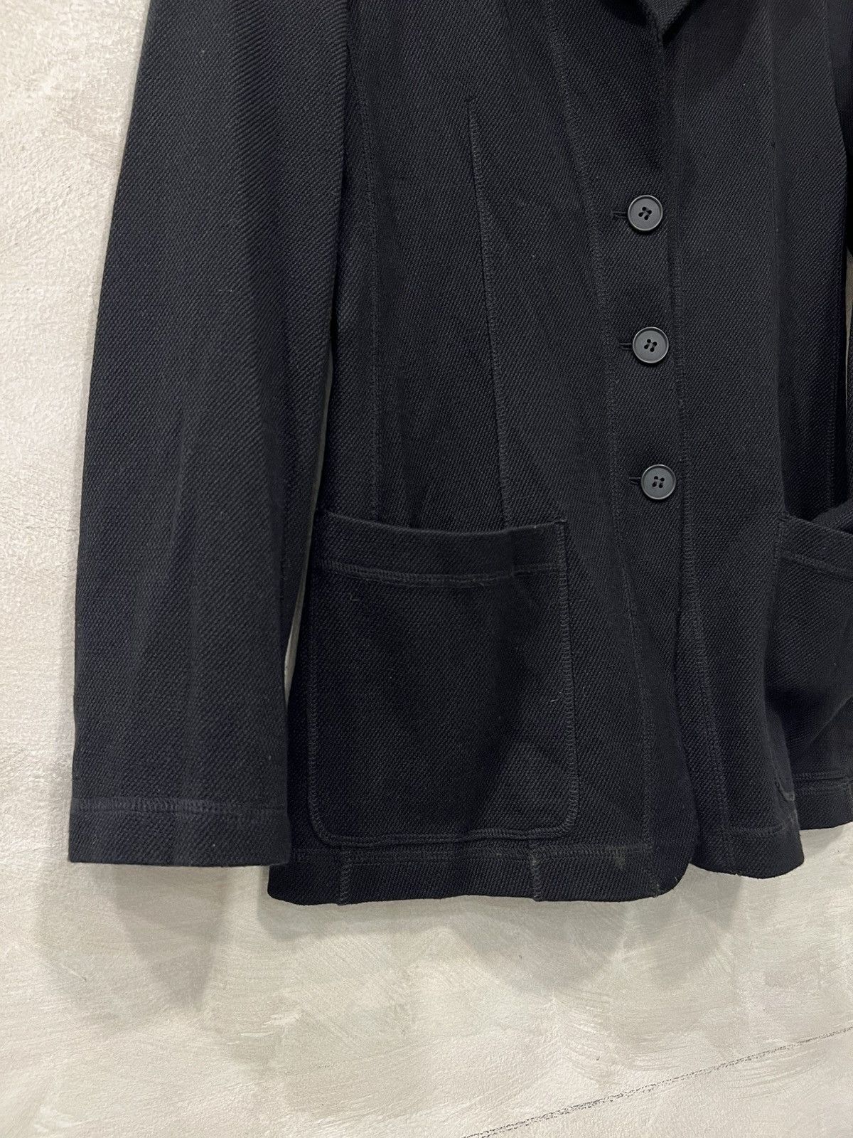 Emporio Armani Emporio Armani Single Breasted Black Blazer Size S / US 4 / IT 40 - 4 Thumbnail