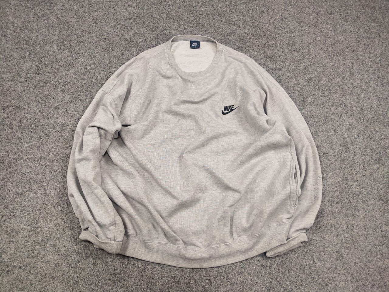 Nike Vintage 80's Nike Oregon USA Gray Jumper Swoosh Sweatshirt Size US XL / EU 56 / 4 - 2 Thumbnail