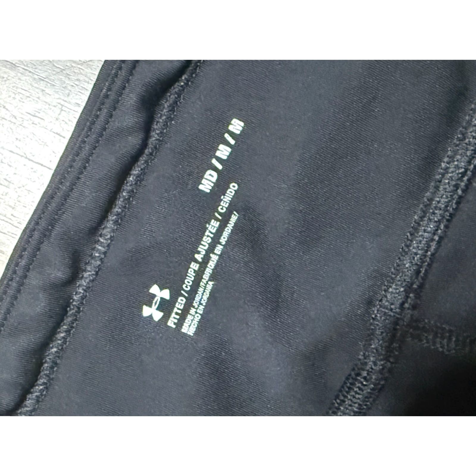 Under Armour Under Armour Pants Women's Size Medium Black Leggings Athletic Wear 36" Length Size 32" / US 10 / IT 46 - 4 Thumbnail