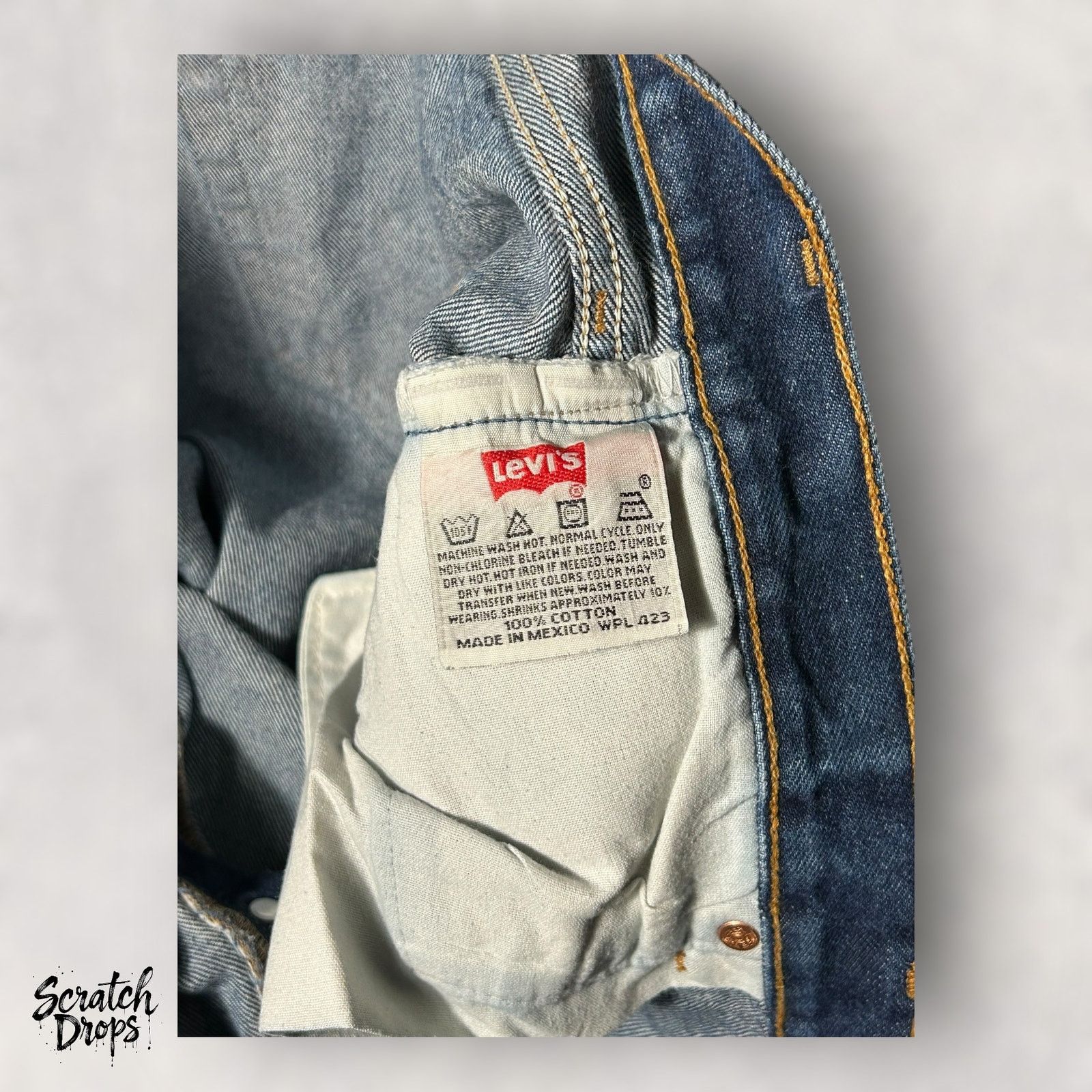 Levi's Vintage Levi’s 501xx Shrink-to-Fit Jeans Y2K USA W54 L32 501 Size US 38 / EU 54 - 8 Thumbnail