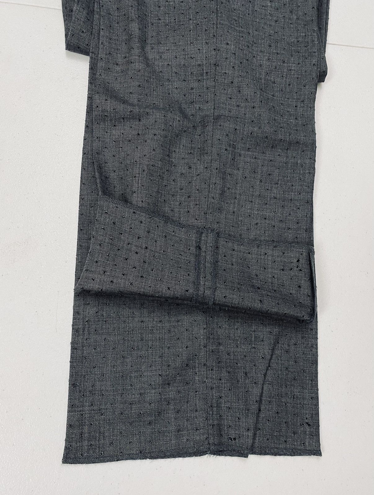 Maison Margiela MM 🇮🇹 Grey Wool Airate Slacks Runway Vintage 2010 NWT Size 38R - 7 Thumbnail