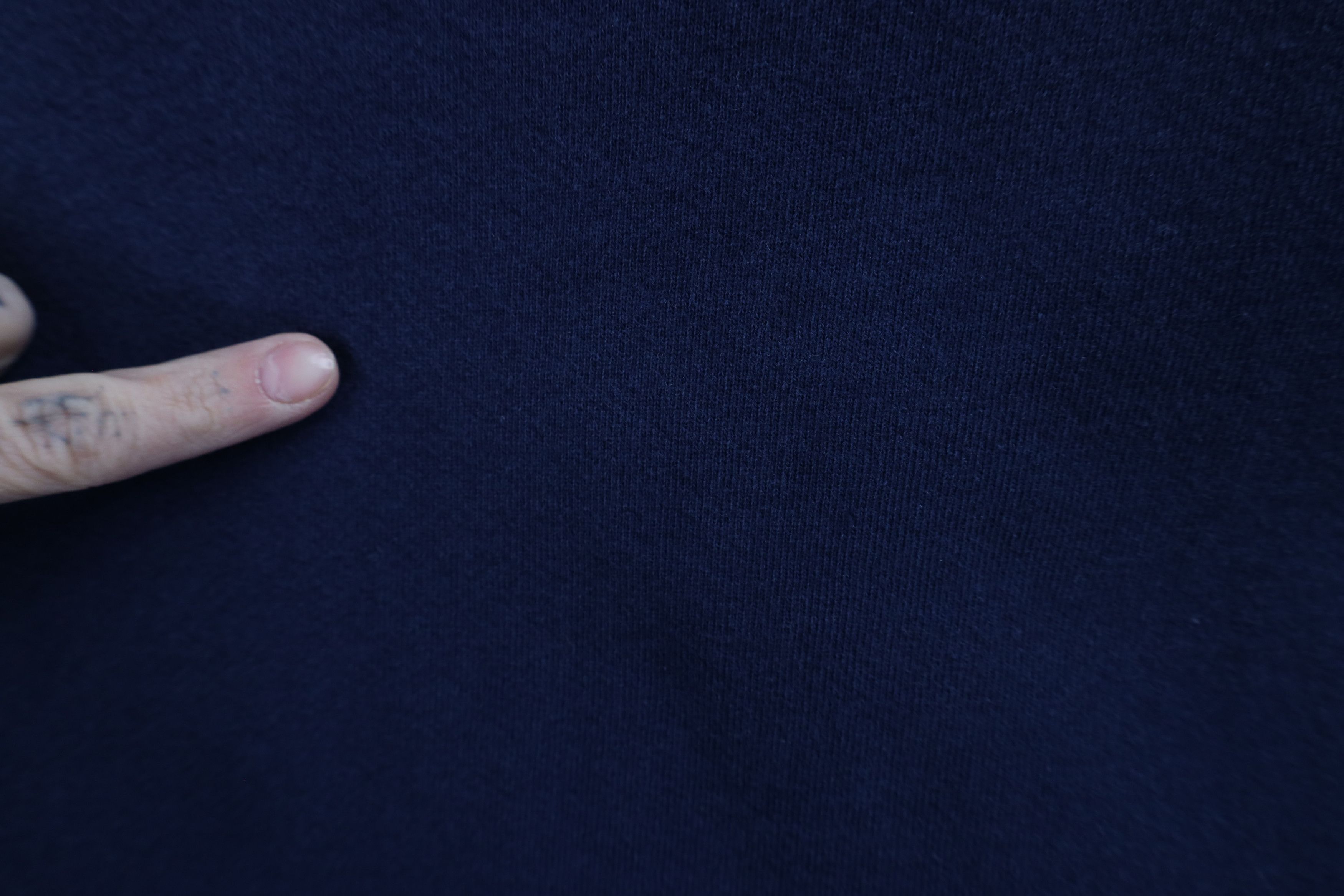 Vintage Vintage 90s Clinton Yacht Club Henley Sweatshirt Navy Blue Size US L / EU 52-54 / 3 - 5 Thumbnail