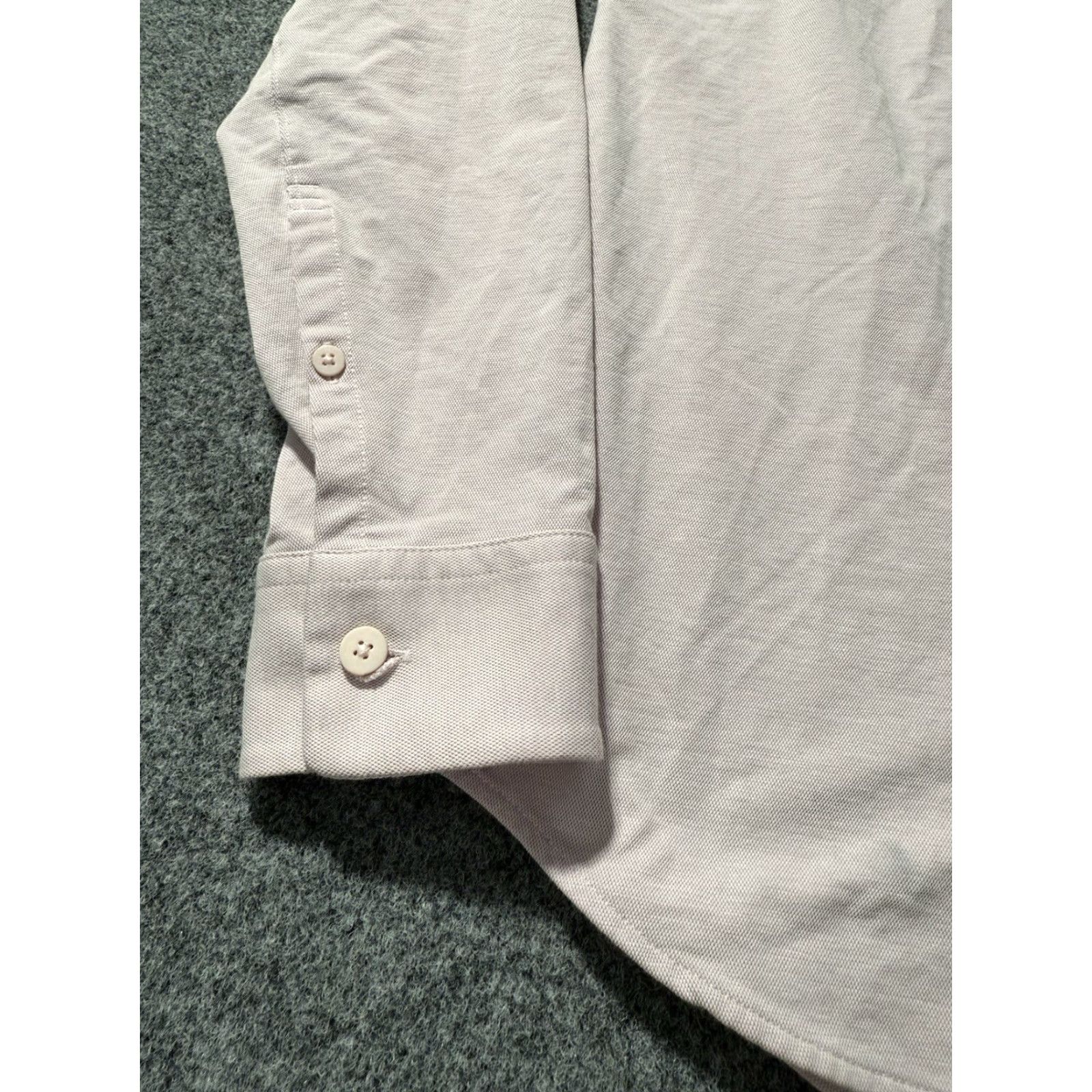 Lululemon VINTAGE Lululemon Button-Up Shirt Mens M Pink Long Sleeve Pocket Shirt Regular Fit Size US M / EU 48-50 / 2 - 6 Thumbnail