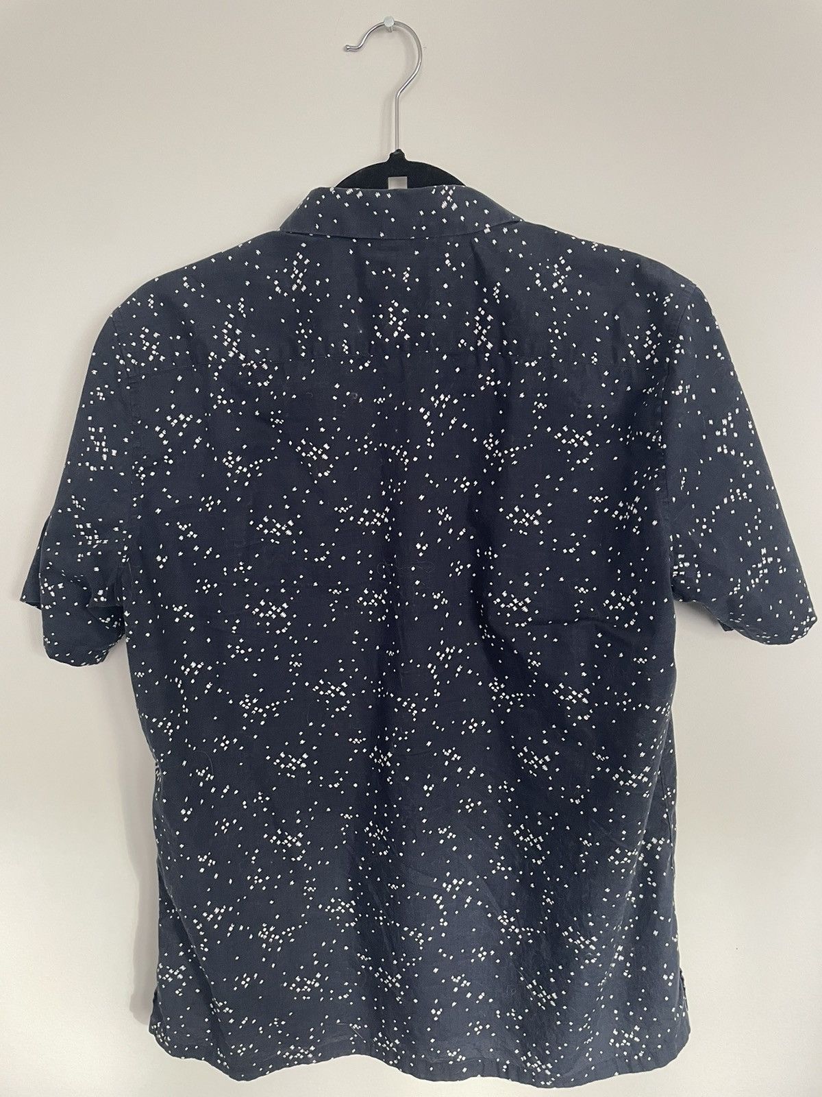 Theory Theory navy blue short sleeve button up Size US M / EU 48-50 / 2 - 3 Thumbnail