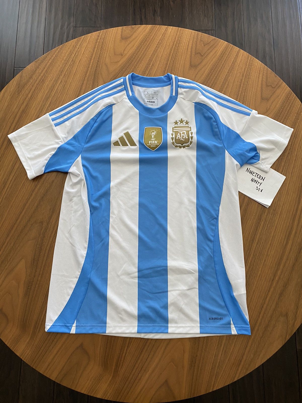 Adidas adidas Argentina 23/34 (Home) Size US L / EU 52-54 / 3 - 1 Thumbnail