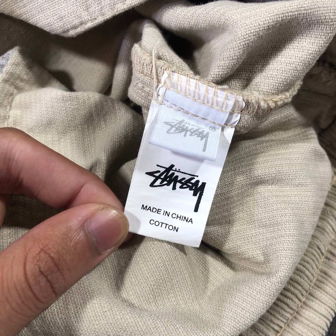 Stussy × Vintage Stussy Wide Wale Cord Shorts Size US 36 / EU 52 - 6 Thumbnail