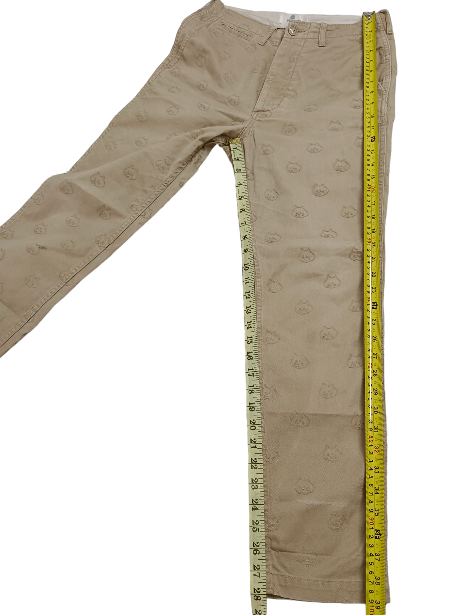 Issey Miyake Ne-net Full Iconic Cat Logo Pant Size US 29 - 12 Thumbnail