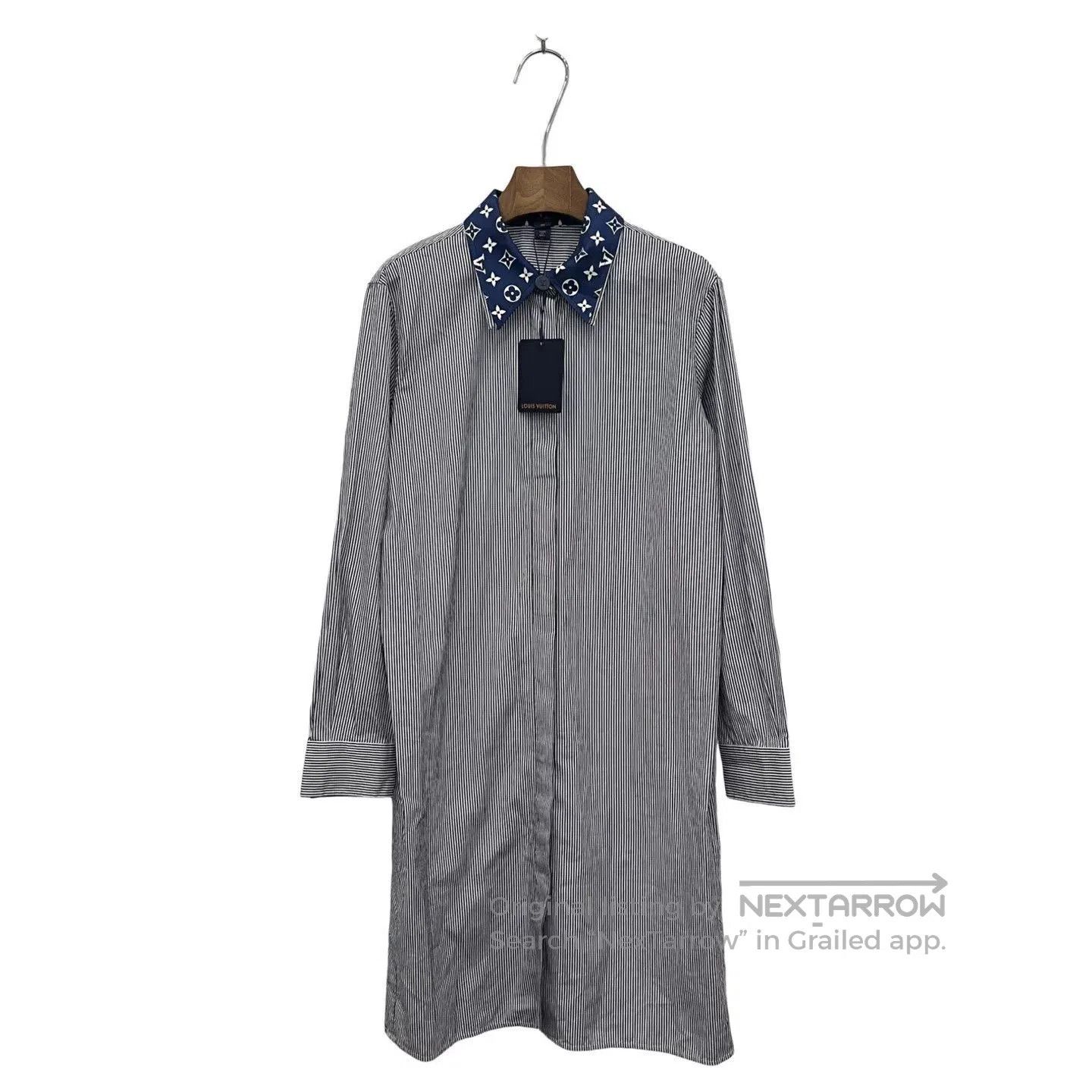 Louis Vuitton Louis Vuitton Striped Logo Shirt. Size US XXS / EU 40 - 1 Thumbnail