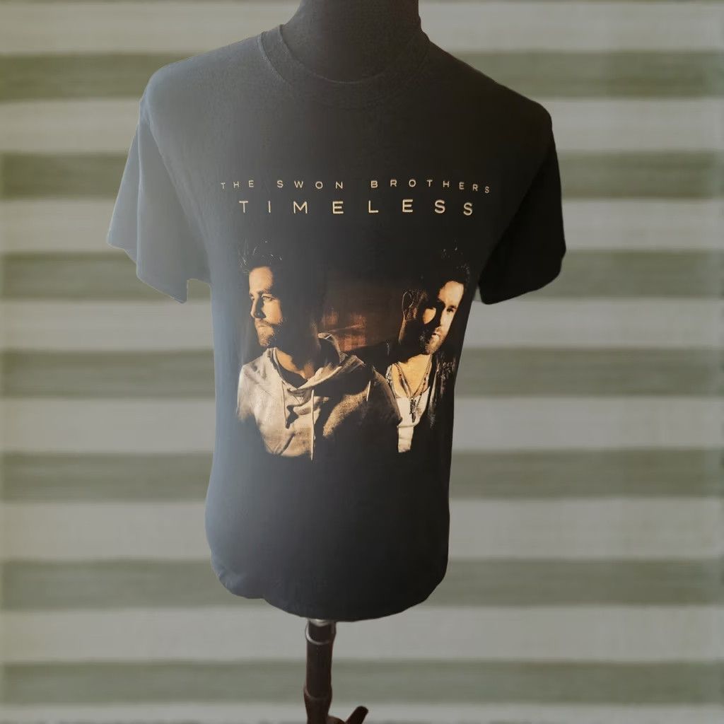 Gildan The Swon Brothers Timeless Concert Shirt Size Medium Black T Size US M / EU 48-50 / 2 - 1 Preview