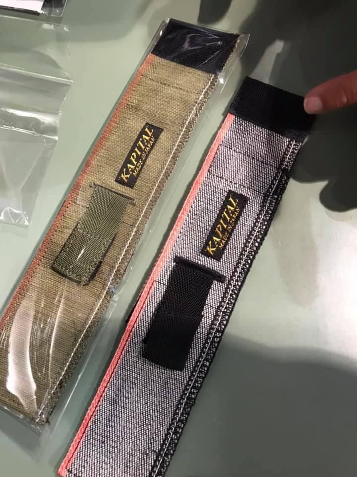 Kapital Kapital japan bracelet denim olive handmade Size ONE SIZE - 7 Thumbnail