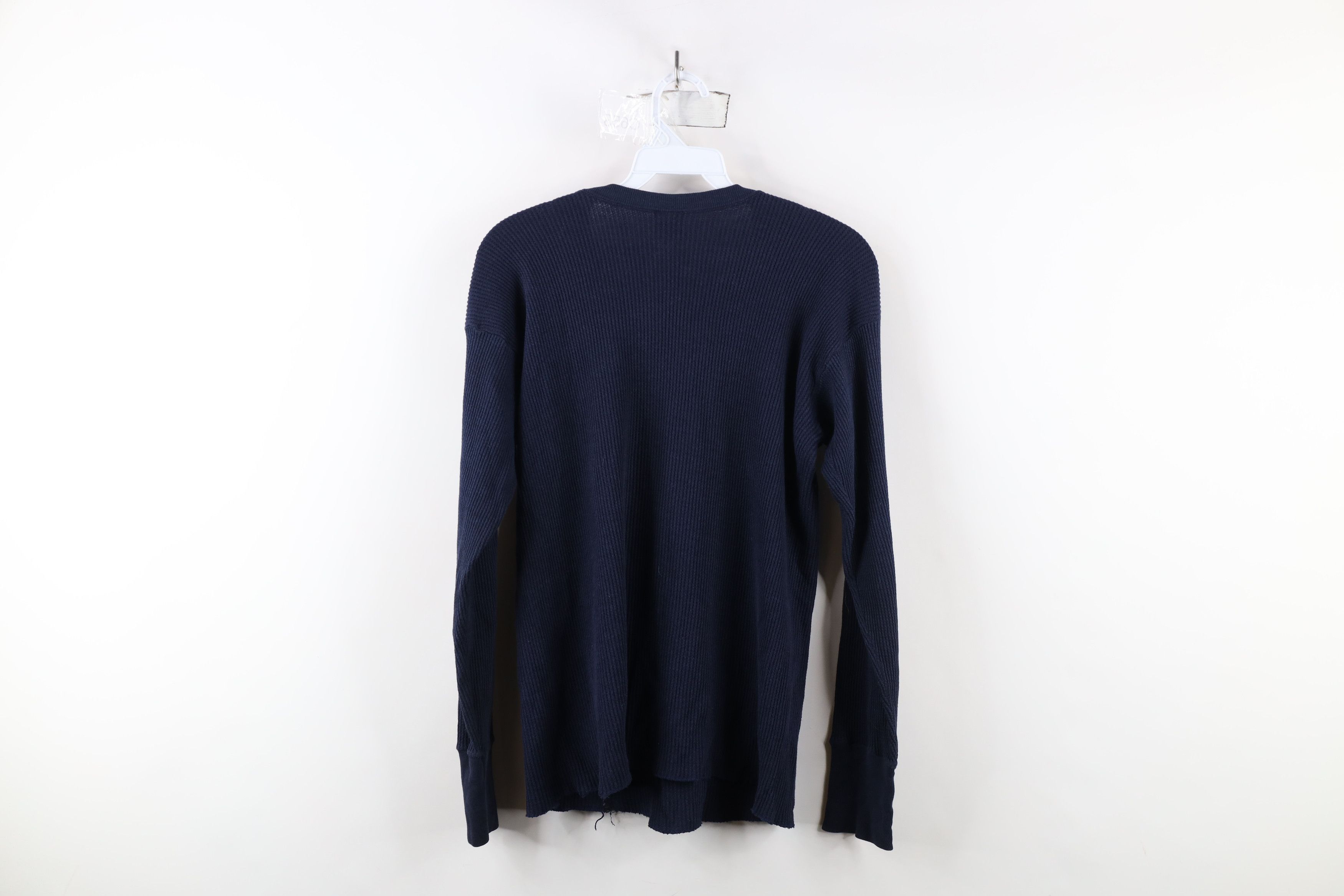 Vintage Vintage 90s Streetwear Waffle Knit Long Sleeve T-Shirt US Size US L / EU 52-54 / 3 - 9 Thumbnail