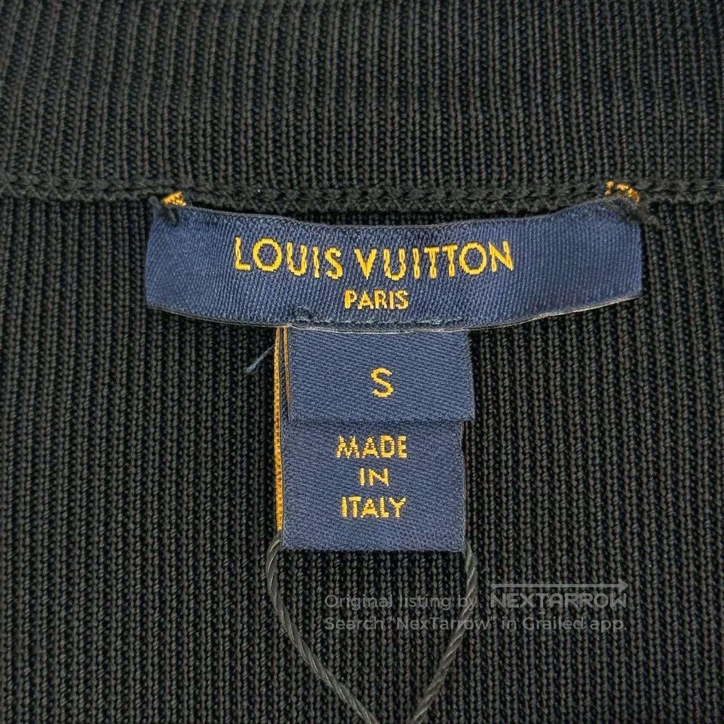 Louis Vuitton LV Black Monogram Logo Waist Dress. Size US S / EU 44-46 / 1 - 5 Thumbnail