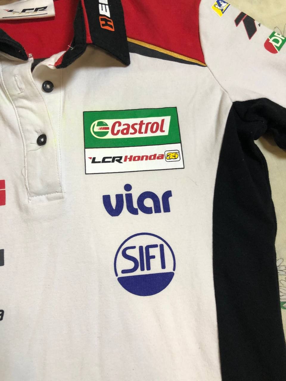 Honda Honda LCR Team Polo Shirt MotoGP Racing Official Size S / US 4 / IT 40 - 6 Thumbnail