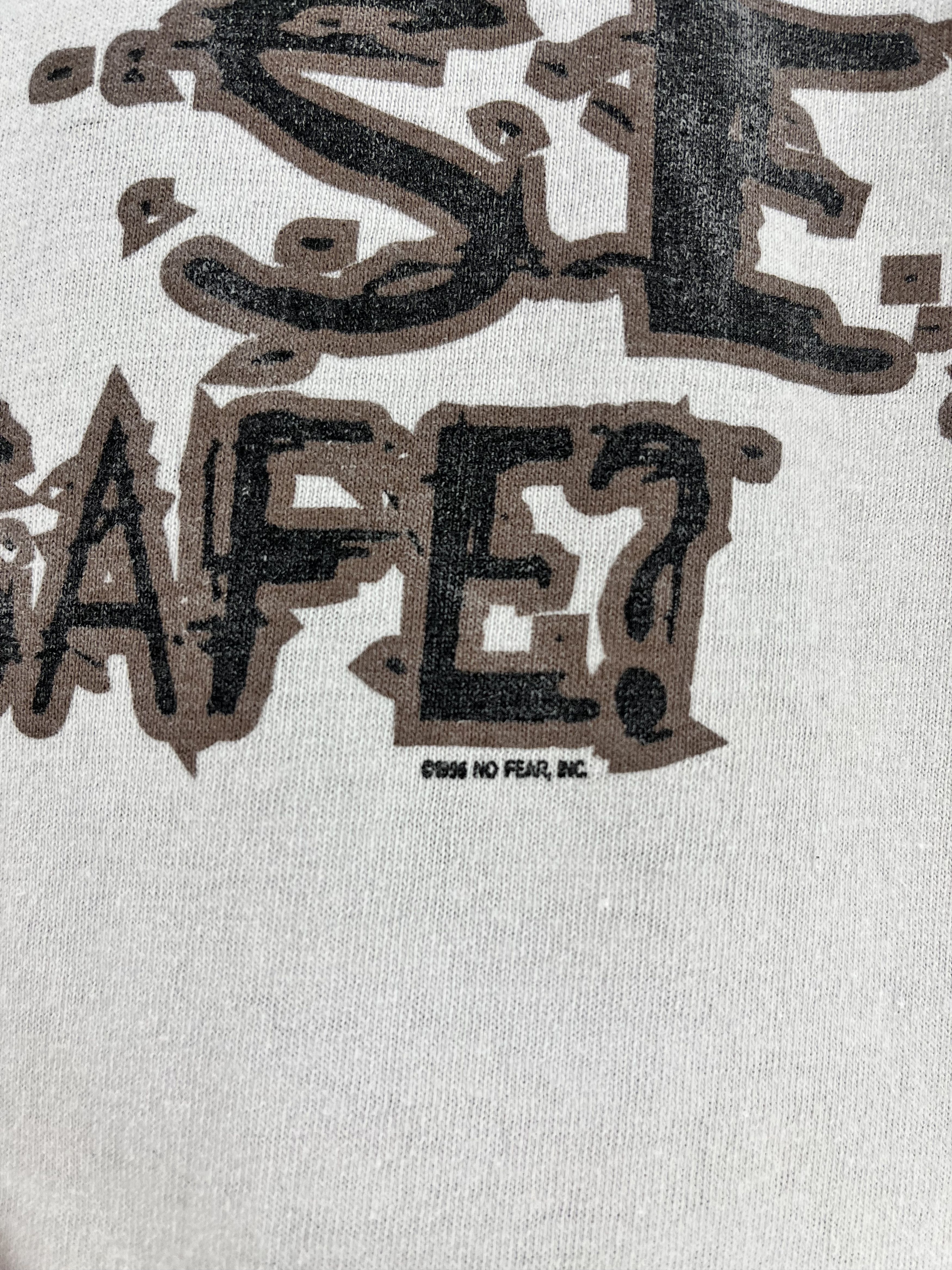 No Fear Vintage 1996 No Fear Skate Tee Made In USA Size US XL / EU 56 / 4 - 12 Thumbnail