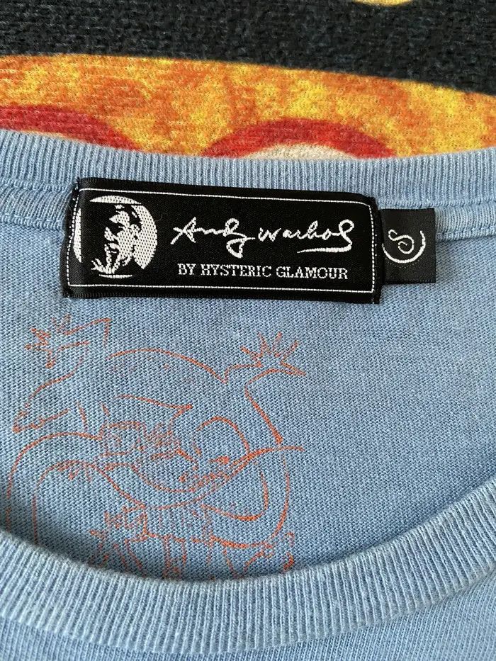 Andy Warhol × Hysteric Glamour × Japanese Brand ANDY WARHOL X HYSTERIC GLAMOUR HAMBURGER RETRO FONT Size US S / EU 44-46 / 1 - 5 Thumbnail