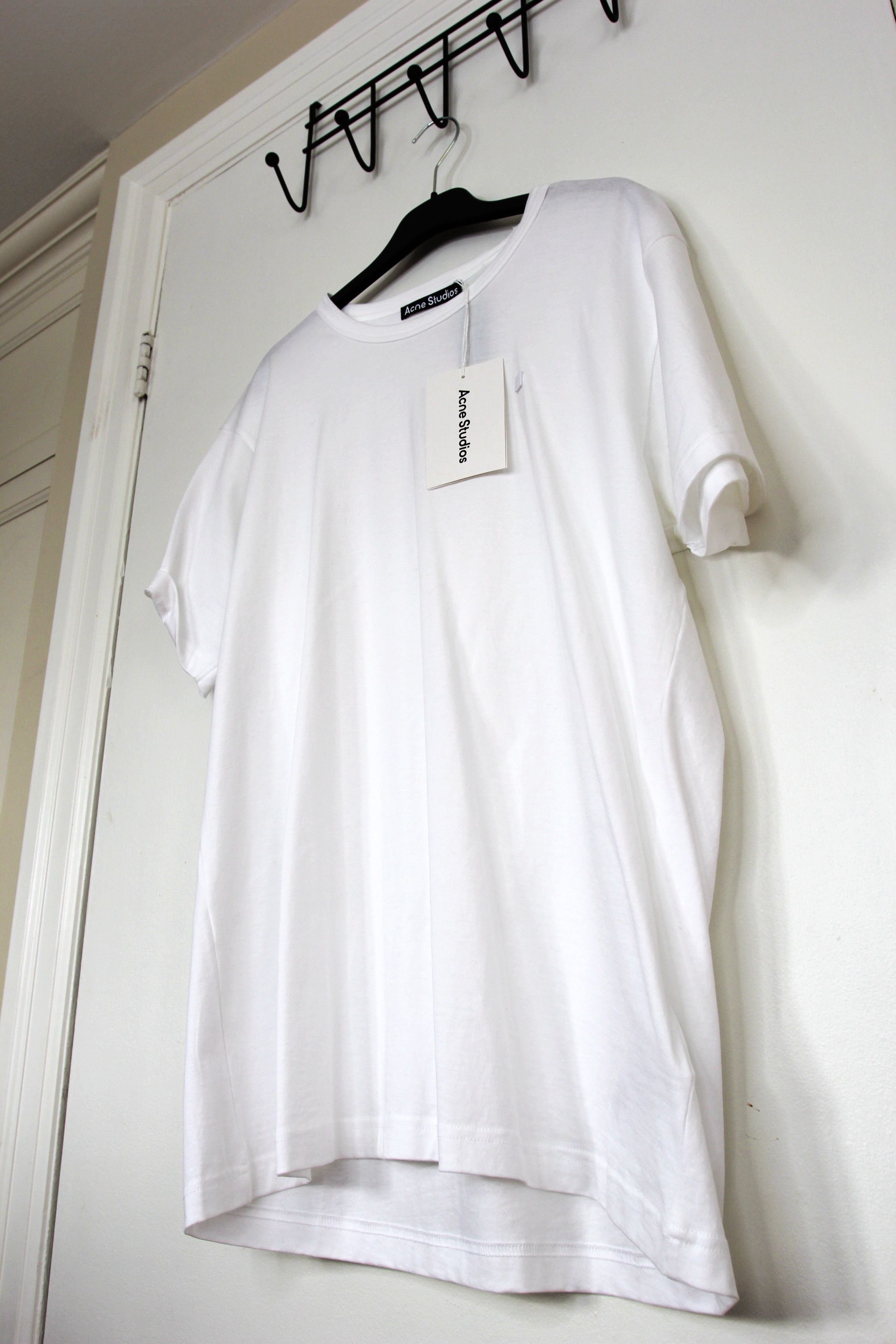 Acne Studios BNWT AW24 ACNE STUDIOS PATCH WHITE TSHIRT XL Size US XL / EU 56 / 4 - 5 Thumbnail