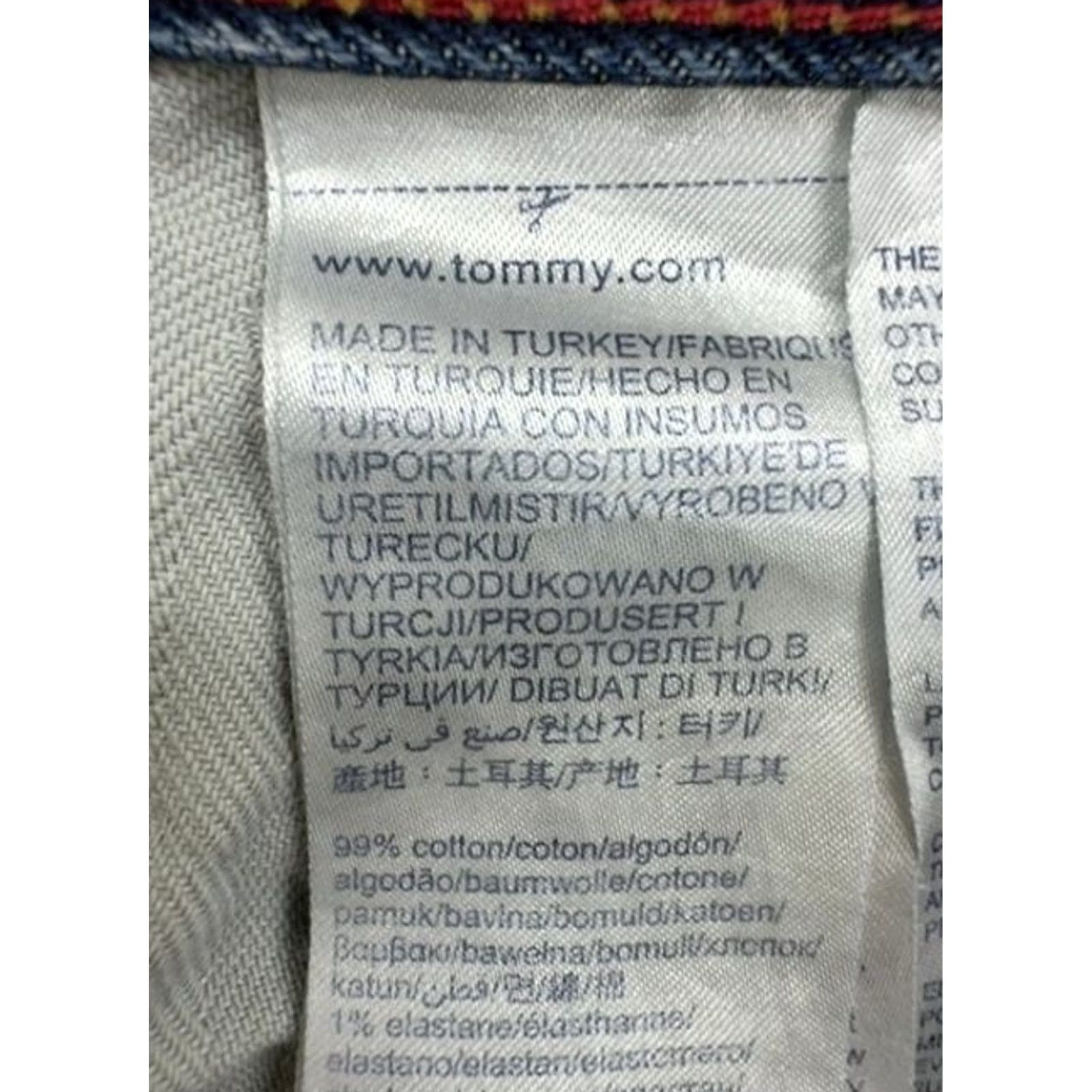 Tommy Hilfiger Tommy Hilfiger Denton Stretch Straight Jeans Men's 36x32 Blue Denim Size US 36 / EU 52 - 5 Thumbnail