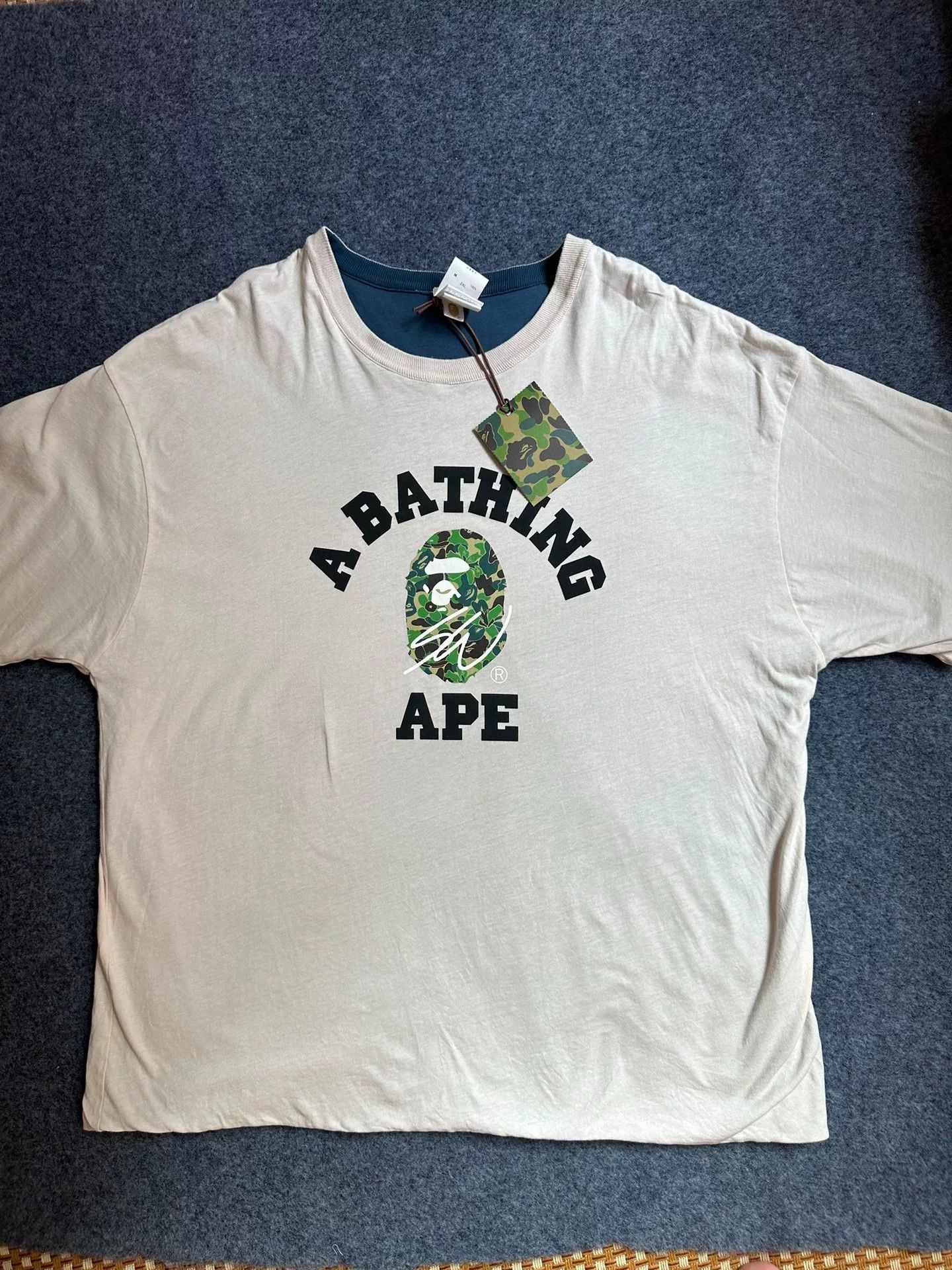 Bape Bape X Ean Wother Poon Multi Glow T-Shirt Size US XXL / EU 58 / 5 - 1 Thumbnail