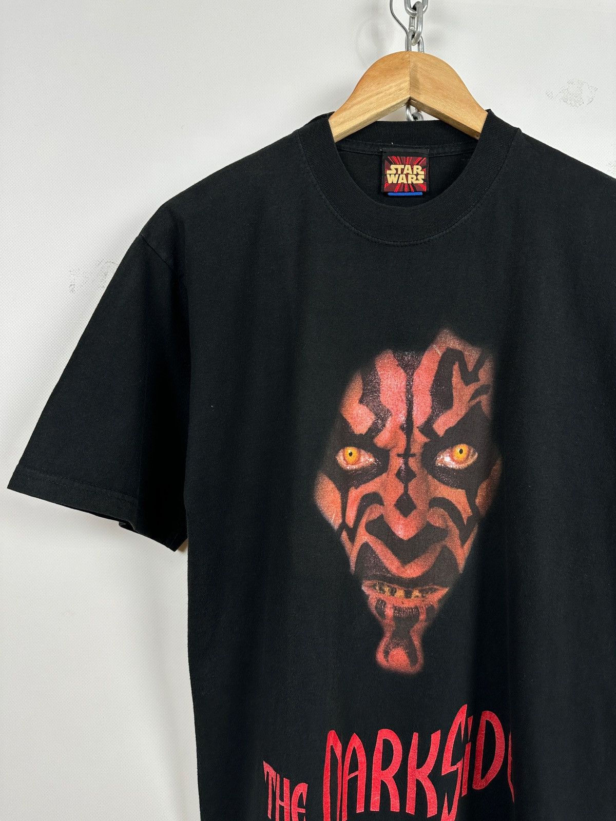 Star Wars 90s Vintage Star Wars Darth Maul The Dark Side T-Shirt Size US S / EU 44-46 / 1 - 5 Thumbnail