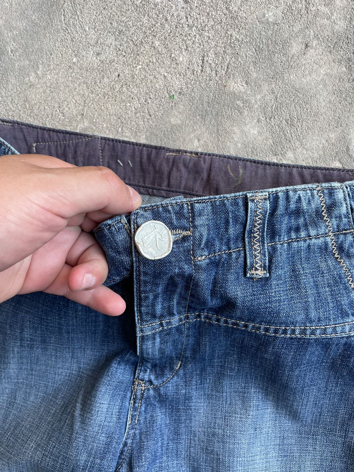 Japanese Brand Vintage Japanese Baggy Washed Carpenter Pants JNCO Style Size US 32 / EU 48 - 7 Thumbnail