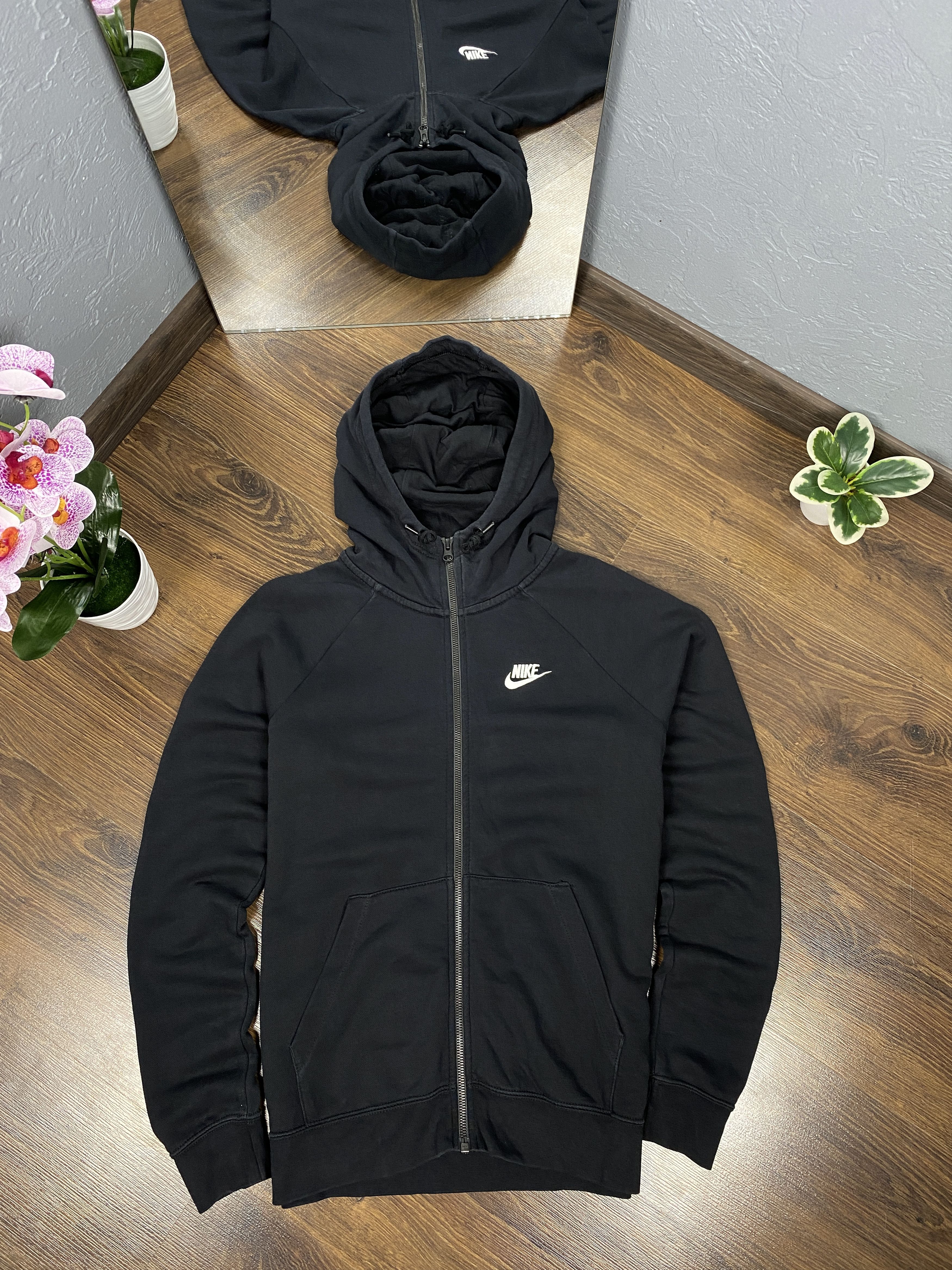 Nike Nike mini swoosh zip hoodie y2k Size US S / EU 44-46 / 1 - 1 Thumbnail