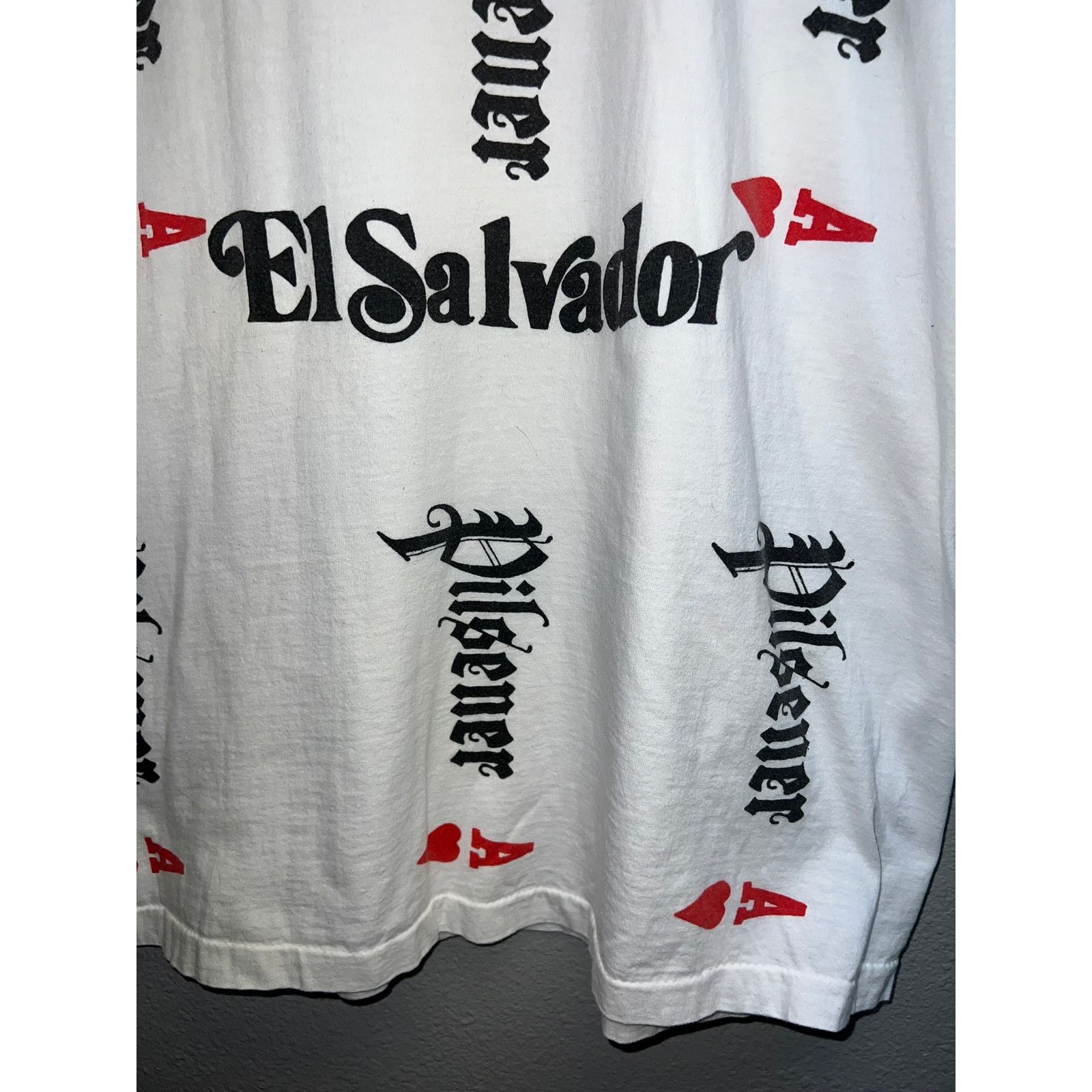 Vintage Vintage Pilsner Beer Shirt Pilsener El Salvador Art Tee XL Size US XL / EU 56 / 4 - 4 Thumbnail