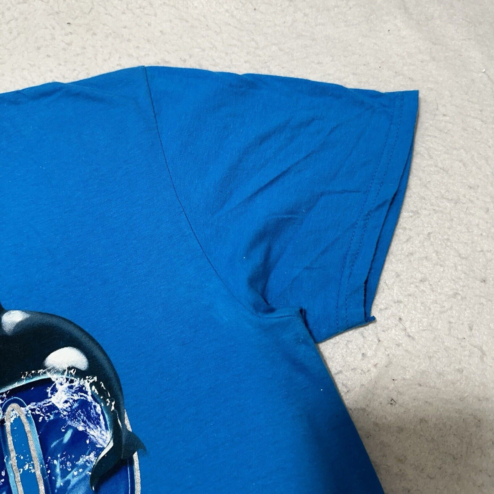 Other SeaWorld 2020 Medium Blue Animal Graphic T Shirt Crewneck Size US M / EU 48-50 / 2 - 5 Thumbnail