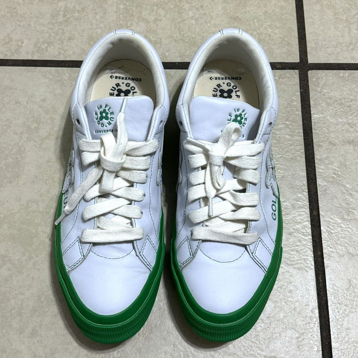 Converse Converse Golf Le Fleur One Star Ox Kelly Green Size US 10.5 / EU 43-44 - 3 Thumbnail