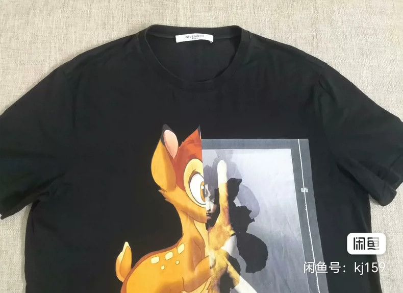 Givenchy Givenchy Deer Short Sleeve T-Shirt Size US L / EU 52-54 / 3 - 4 Thumbnail