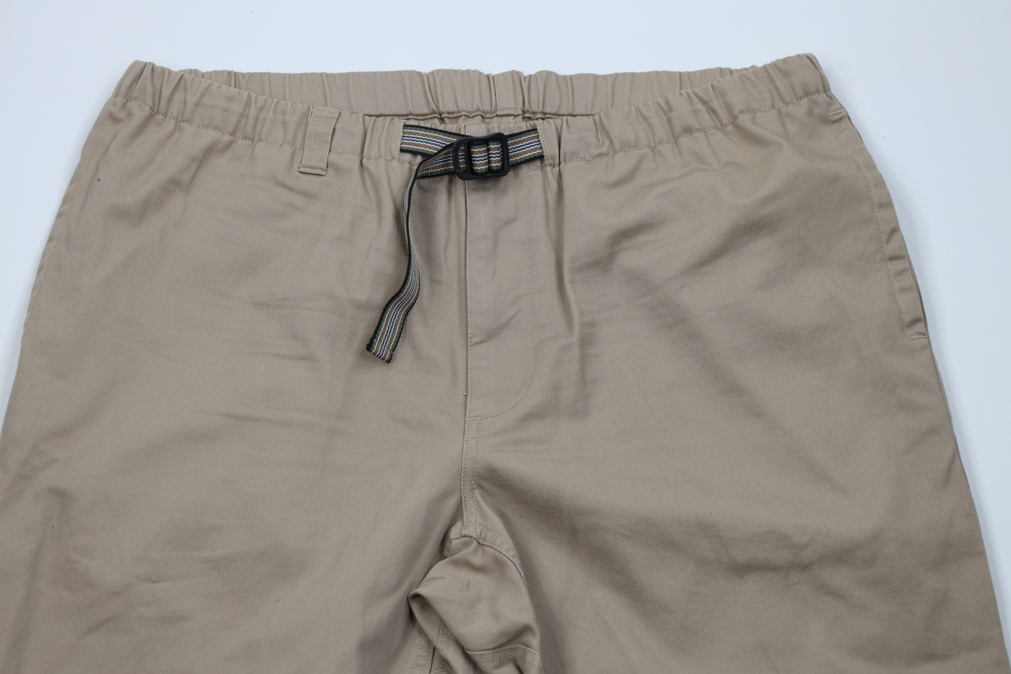 Duluth Trading Company Duluth Trading Co Front Belted Hiking Pants Beige Cotton Size US 36 / EU 52 - 2 Thumbnail