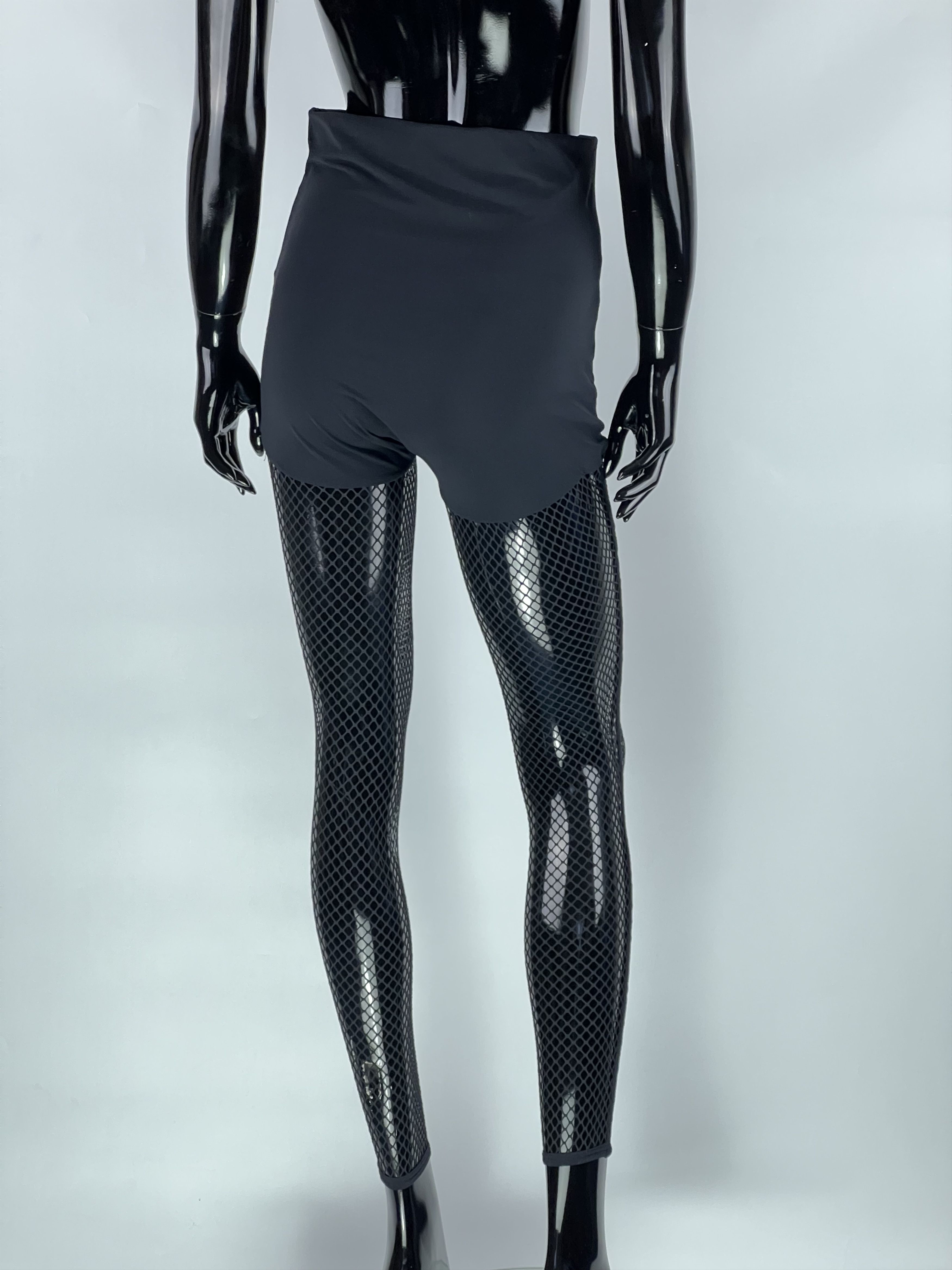 Designer Oroblu Mesh Leggings Size M Size 28" / US 6 / IT 42 - 3 Thumbnail