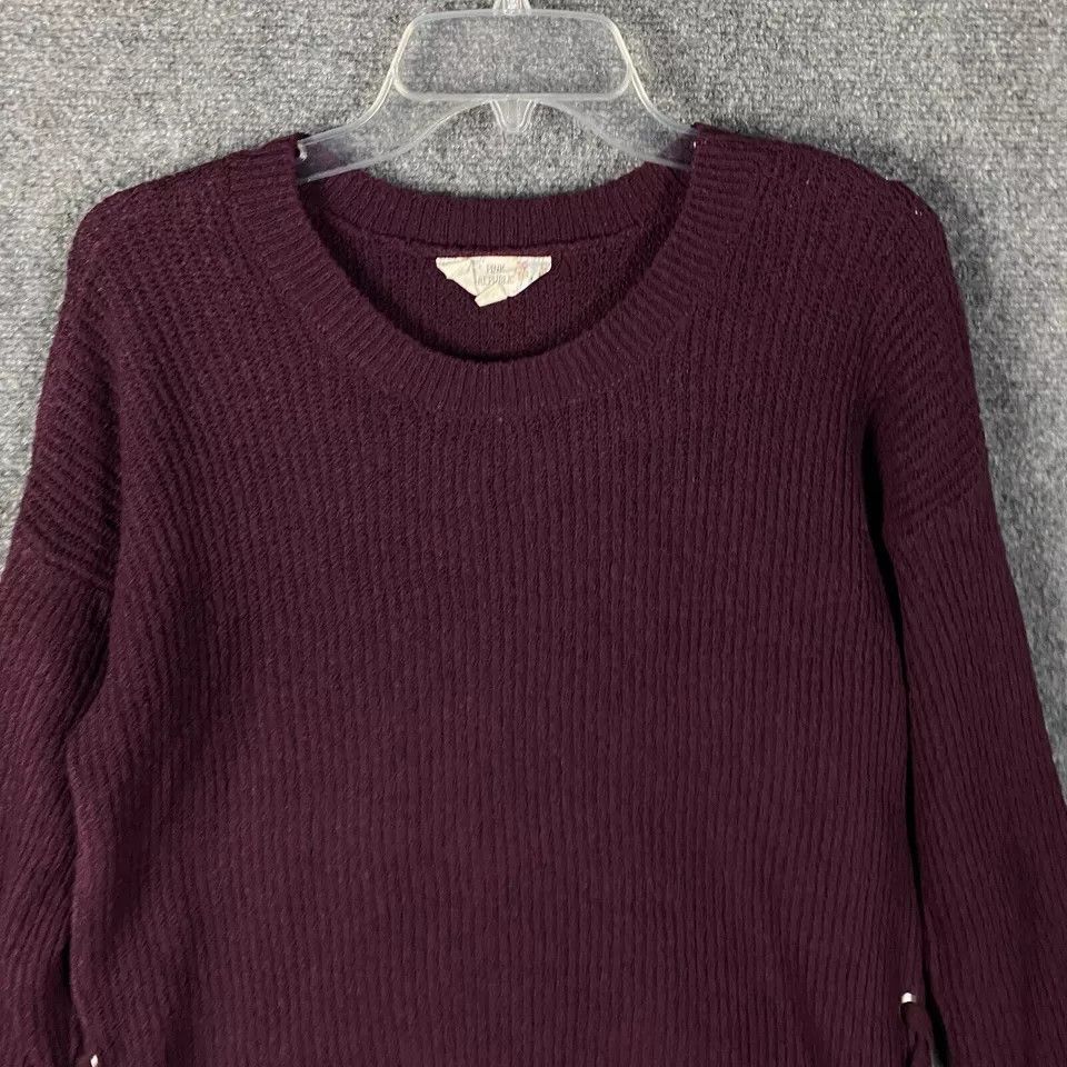 Other Pink Republic Sweater Women's Small Pullover Knit Purple S Size S / US 4 / IT 40 - 2 Thumbnail