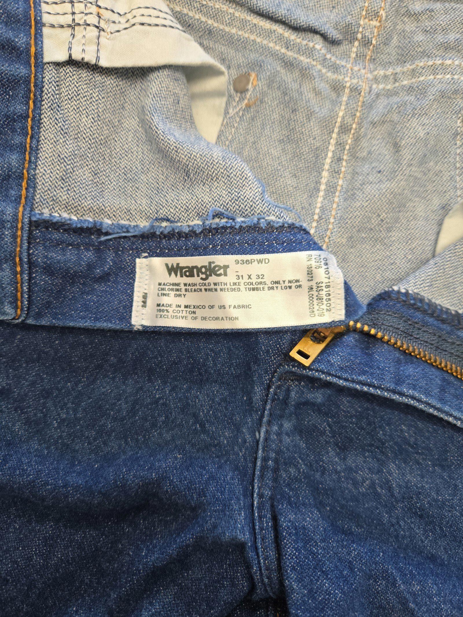 Wrangler Men's Wranglers 31x32 Size US 31 - 4 Thumbnail