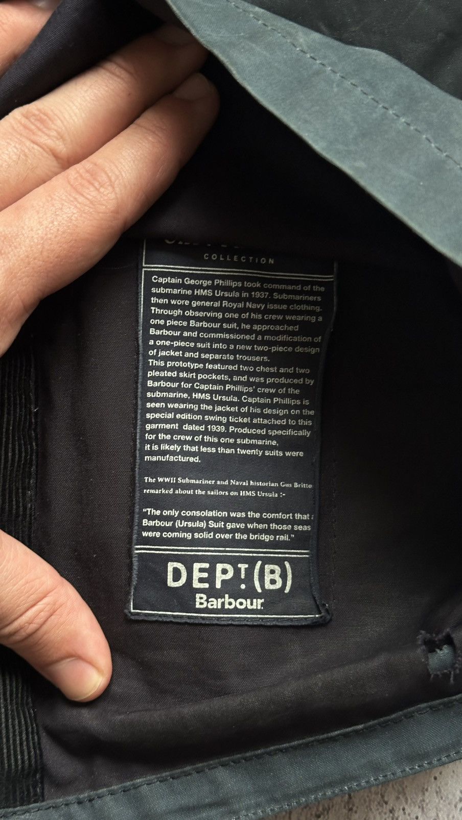 Barbour Men's Barbour Mast Multilogo Waxed Jacket Size US S / EU 44-46 / 1 - 14 Thumbnail