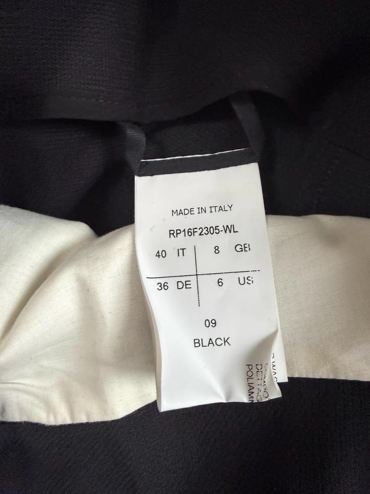 Rick Owens Rick Owens Wool Dropped Crotch Pants 36 NWOT Size 27" / US 4 / IT 40 - 4 Thumbnail