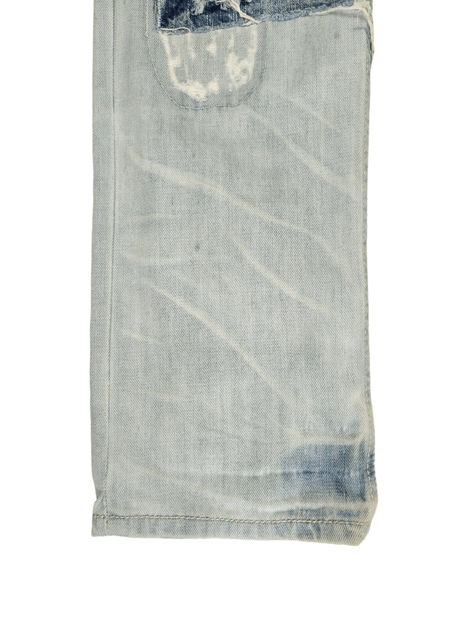Hysteric Glamour × Undercover Vence Jpn Patchwork Distress Jeans Low Rise Undercover Style Size US 29 - 8 Thumbnail