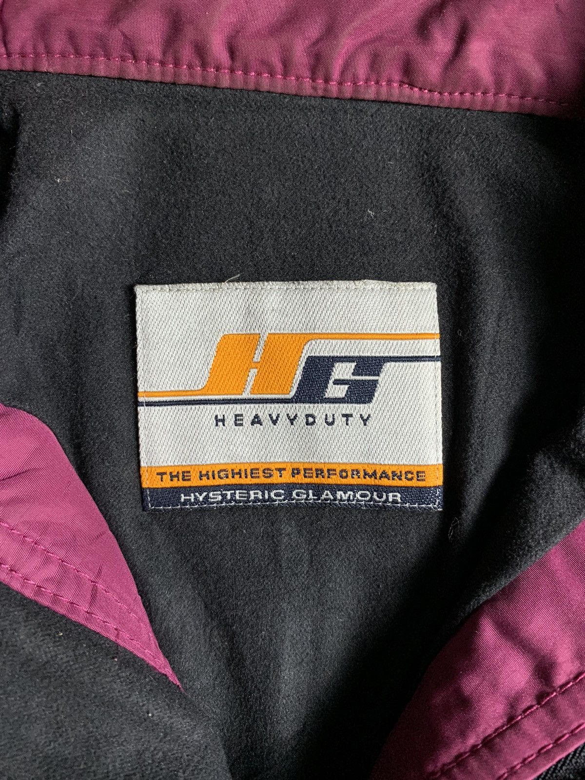 Hysteric Glamour 2000s Hysteric Glamour Heavy Duty Nylon Reflective Jacket Size US S / EU 44-46 / 1 - 9 Thumbnail