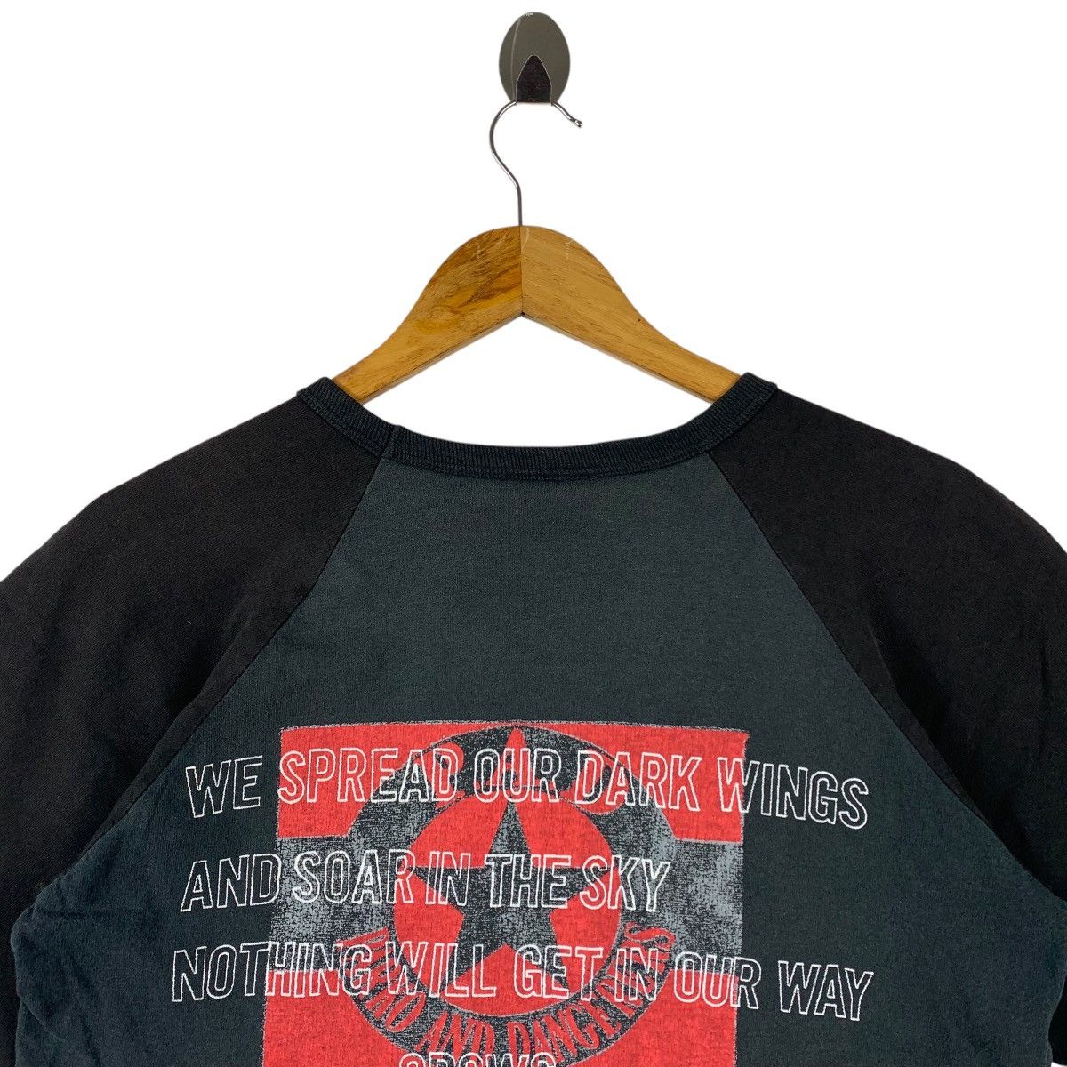 Other Vintage CROWS big printed backhit tee Size US M / EU 48-50 / 2 - 9 Thumbnail