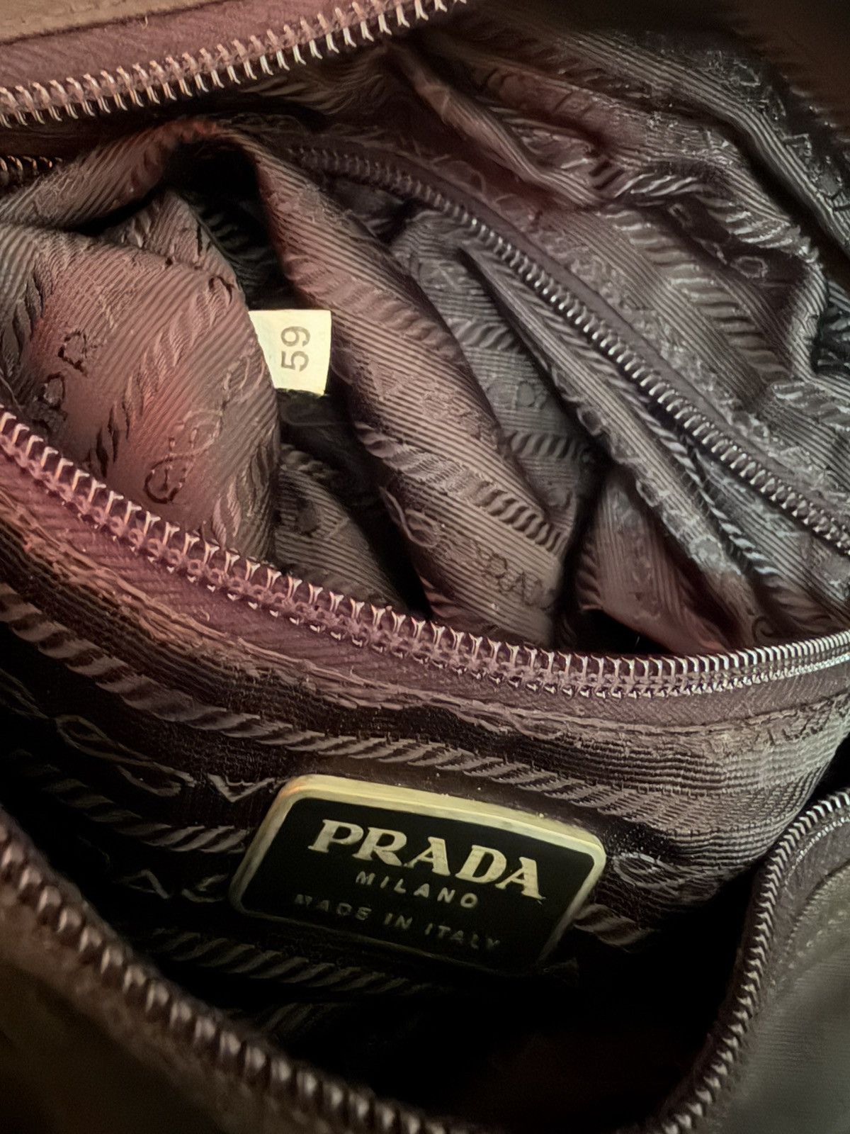 Prada Authentic Vintage Prada Iconic Minimalist Nyalon Tote Bag Size ONE SIZE - 6 Thumbnail