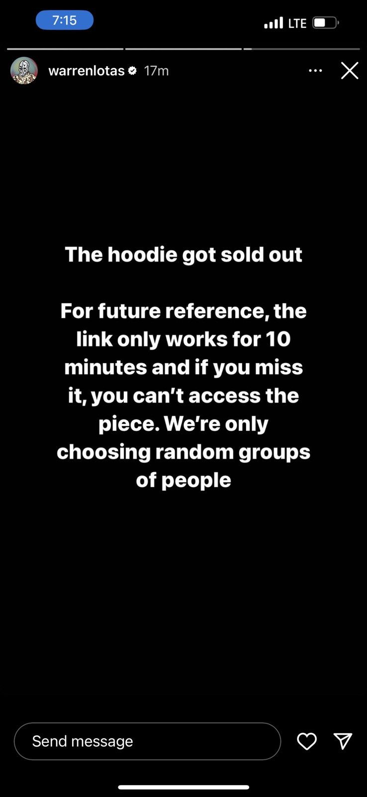 Warren Lotas Warren Lotas “Hard Love” Hoodie – Private Release Size US XL / EU 56 / 4 - 15 Thumbnail