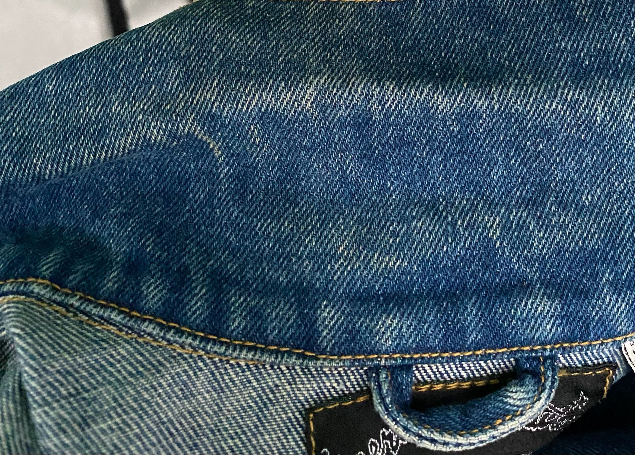 Vintage 90’s American Beauties Denim Clenched Waist Jacket Small Size S / US 4 / IT 40 - 10 Thumbnail