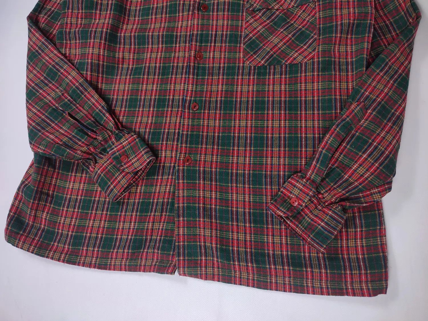 Flannel Vintage Wool 70's Admiral flannel shirt Size US S / EU 44-46 / 1 - 8 Thumbnail