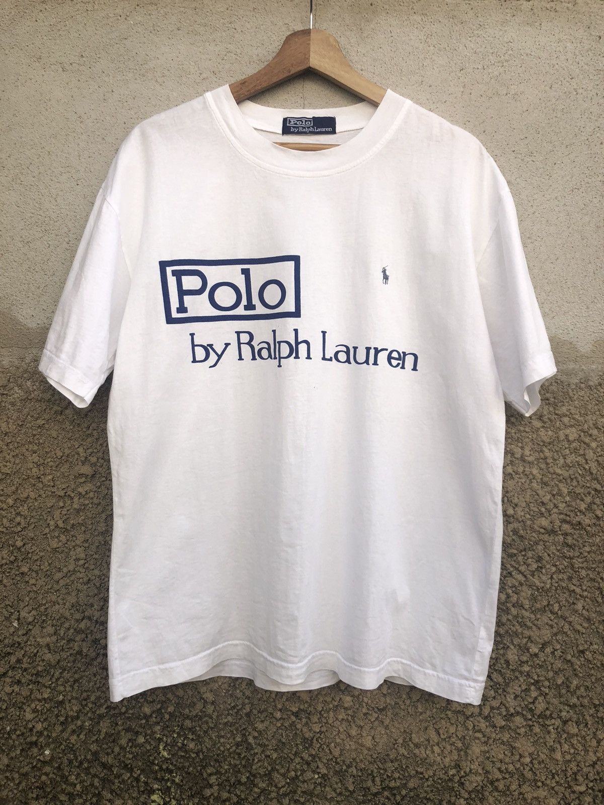 Polo Ralph Lauren × Vintage Vintage Polo by Ralph Lauren SpellOut Tshirt Size US L / EU 52-54 / 3 - 2 Thumbnail
