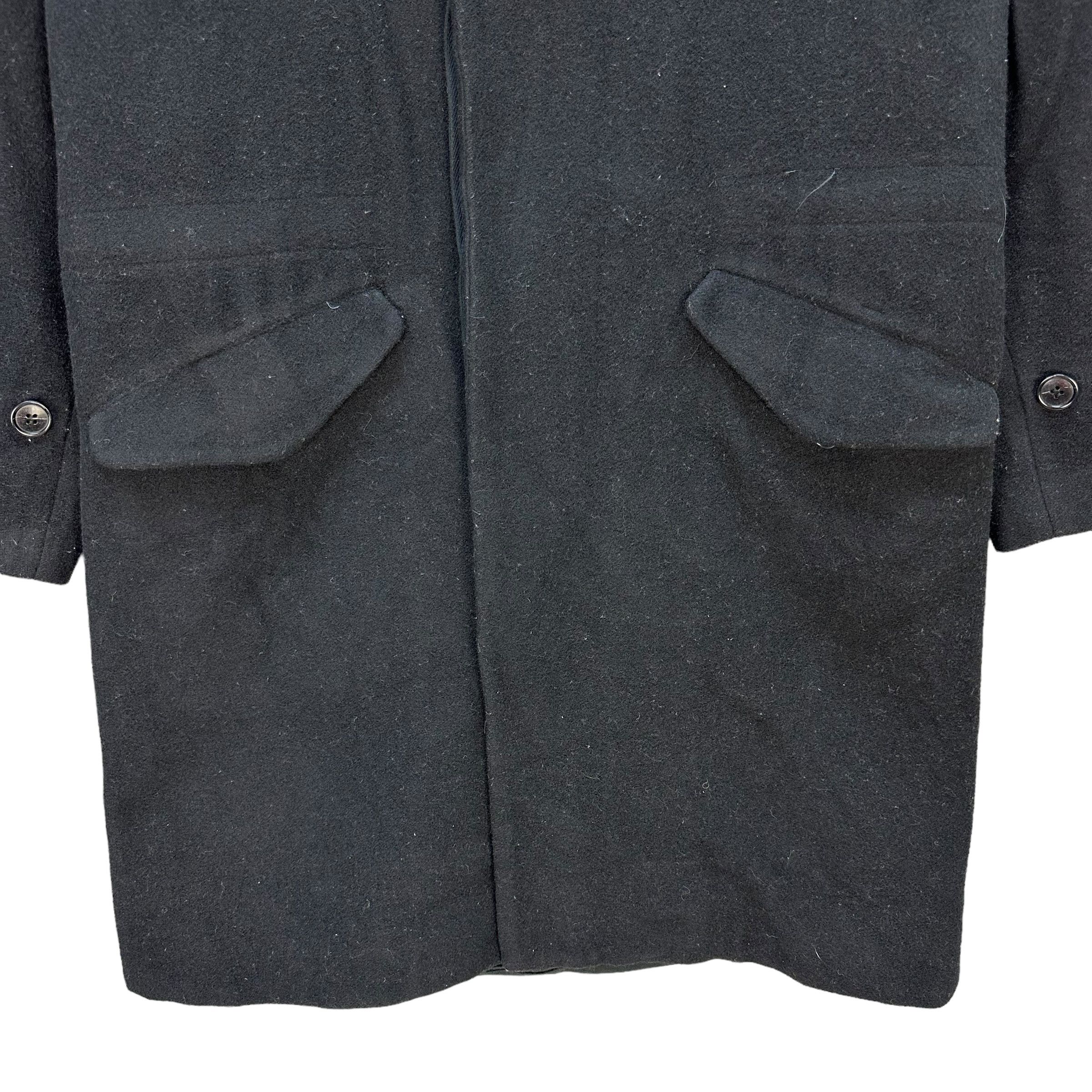 Zucca ZUCCA Wool Long Coat Fall Autumn Hooded Jacket #A47-1099 Size US L / EU 52-54 / 3 - 3 Thumbnail